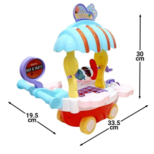 ماشین برقی موزیکال باربیکیو Barbecue Truck-اسباب بازی